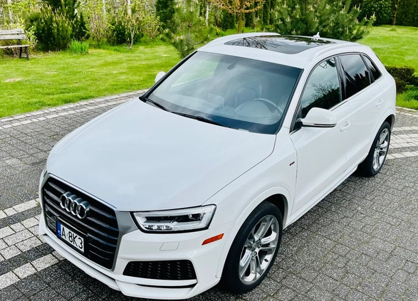 Audi Q3 cena 85900 przebieg: 124990, rok produkcji 2018 z Łuków małe 436
